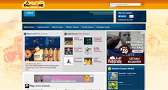 Desktop Screenshot of kidsgameshq.com